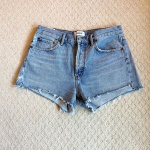 Agolde Parker Vintage Blue Jean Cut-Off shorts